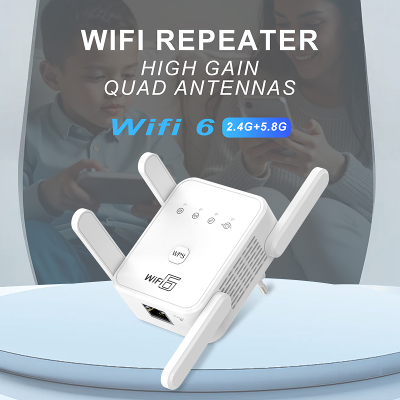 Wifi Range Extender - WIFI6 1500Mbps 5Ghz 무선 WiFi 리피터