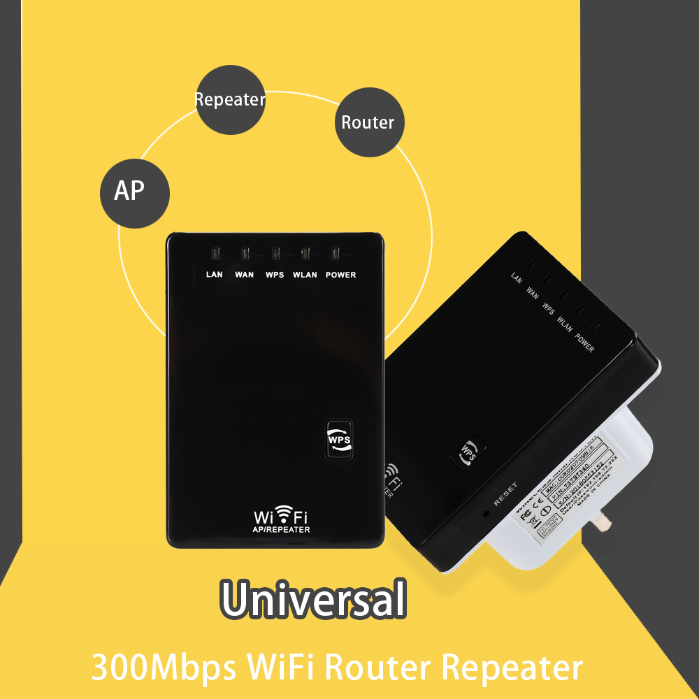 Wifi Range Extender - 300Mbps Wifi 리피터 무선 미니 라우터