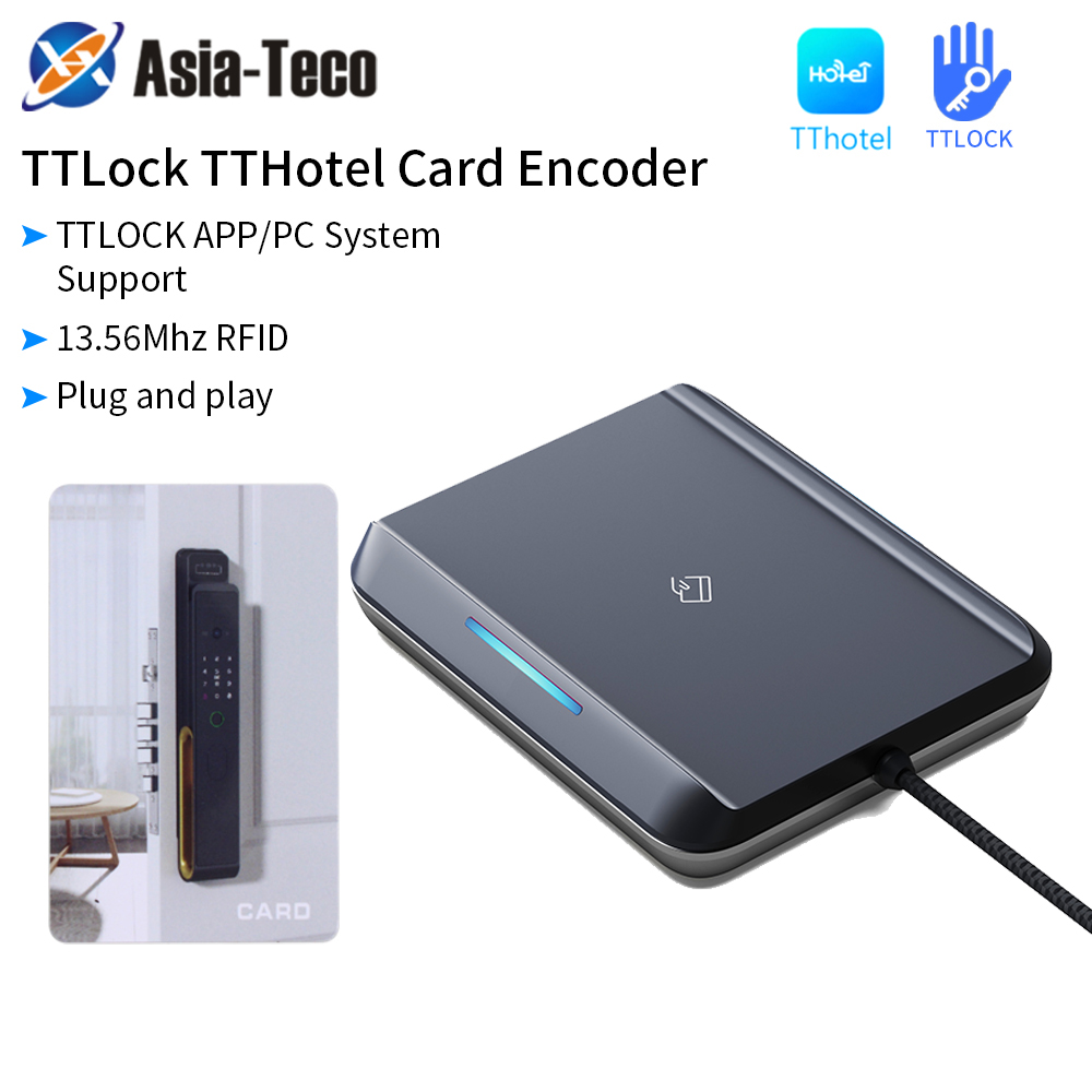 Smart Card Reader - TTLOCK 앱 USB 호텔 방 키