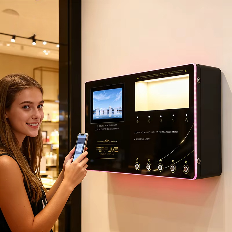 Smart Card Reader - 5개의 스프레이 노즐이 있는 맞춤형 향수
