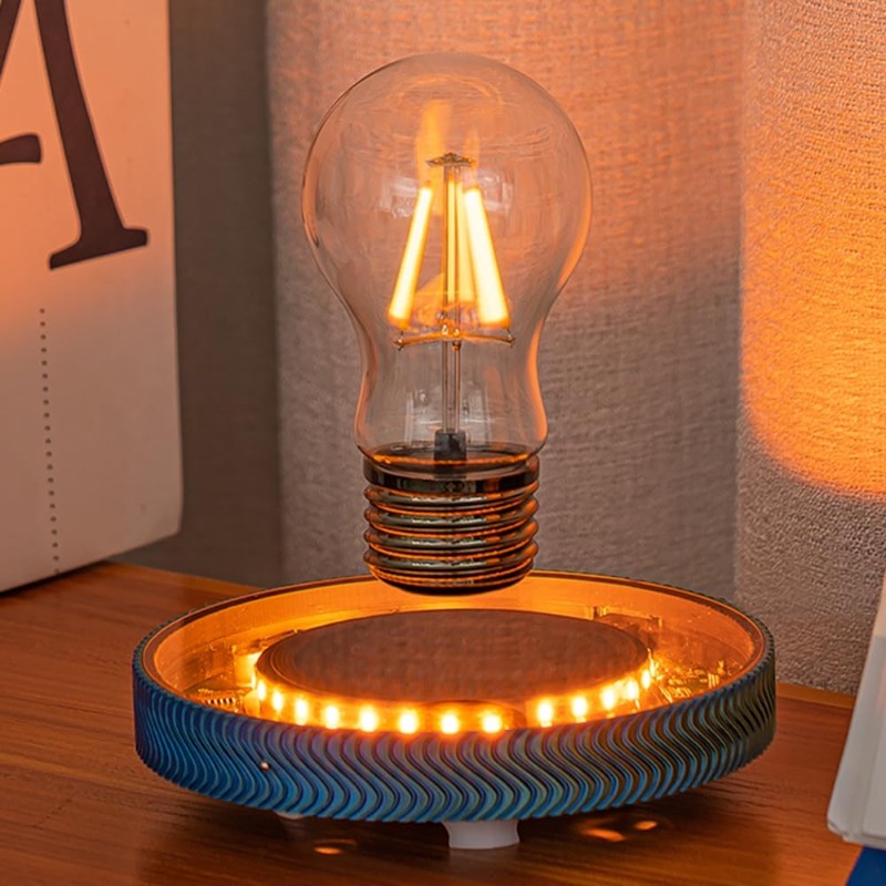 Home Office Tech Gadgets - 무선 LED 전구 데스크 램프, 공중