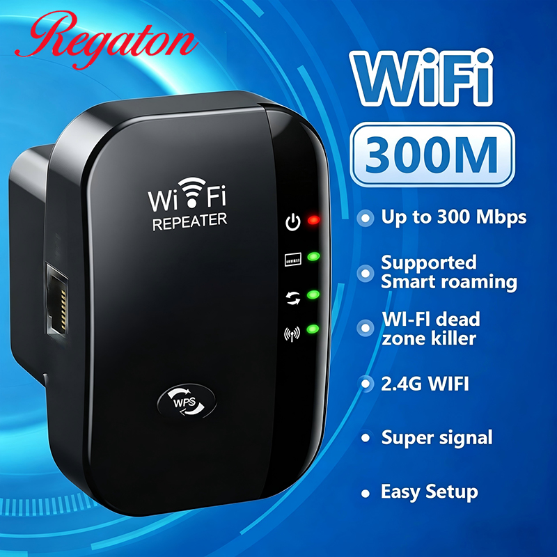 Wifi Range Extender - 무선 300M 2.4GHz WiFi 범위 확장기,