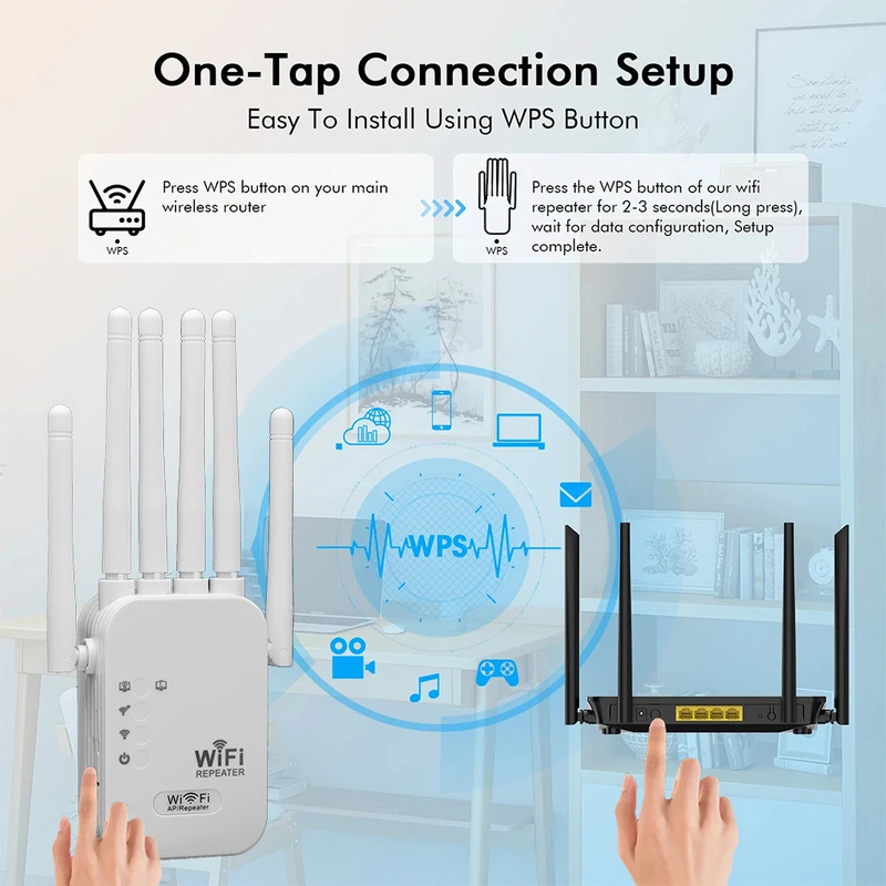 레가톤 1200Mbps 5GHz WiFi 리피터/익스텐 - Wifi Range Extender 리뷰 및 가격