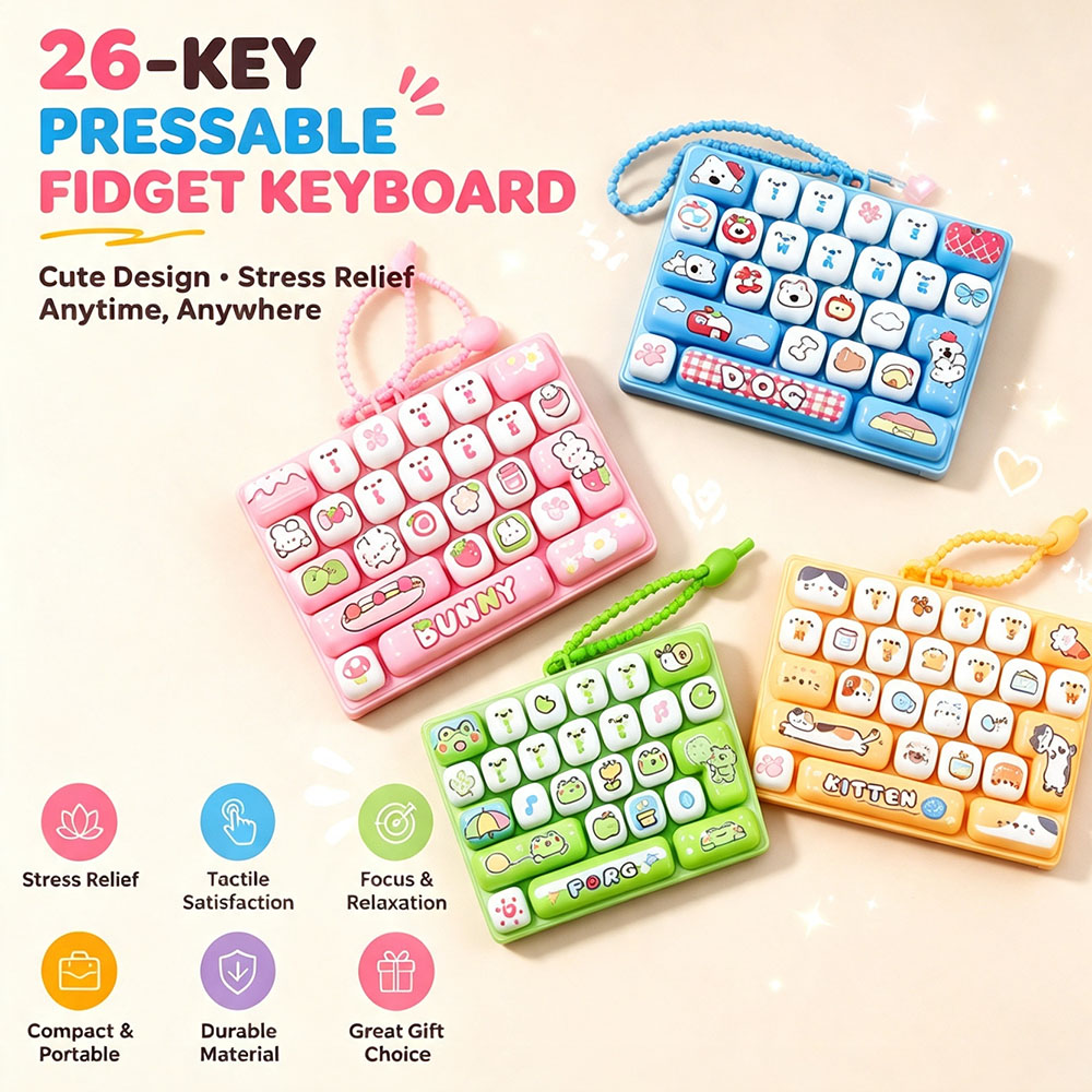 기계식 키보드 키체인 26그리드 키캡 클리커 ASMR  - Office Productivity Tech 리뷰 및 가격