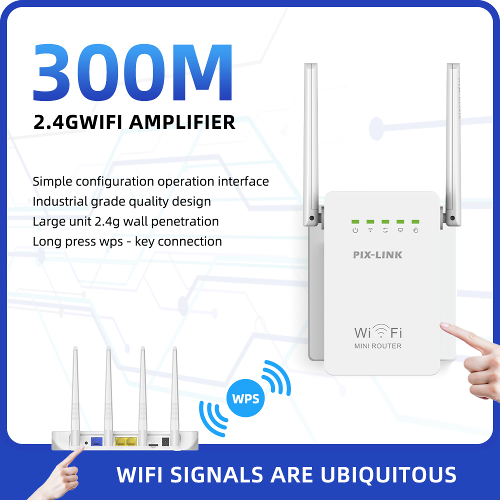 PIX-LINK WR02E 무선 WiFi 리피터 Wif - Wifi Range Extender 리뷰 및 가격