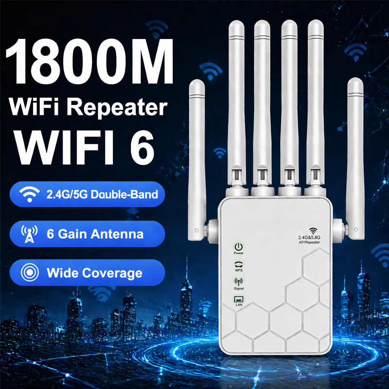 AX1800 WiFi 6 확장기 듀얼 밴드 1800Mb - Wifi Range Extender 리뷰 및 가격