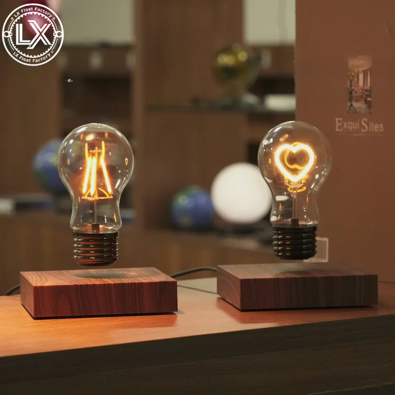 자석 부상 무선 LED 전구 데스크 램프, 특별한 선물 - Home Office Tech Gadgets 리뷰 및 가격