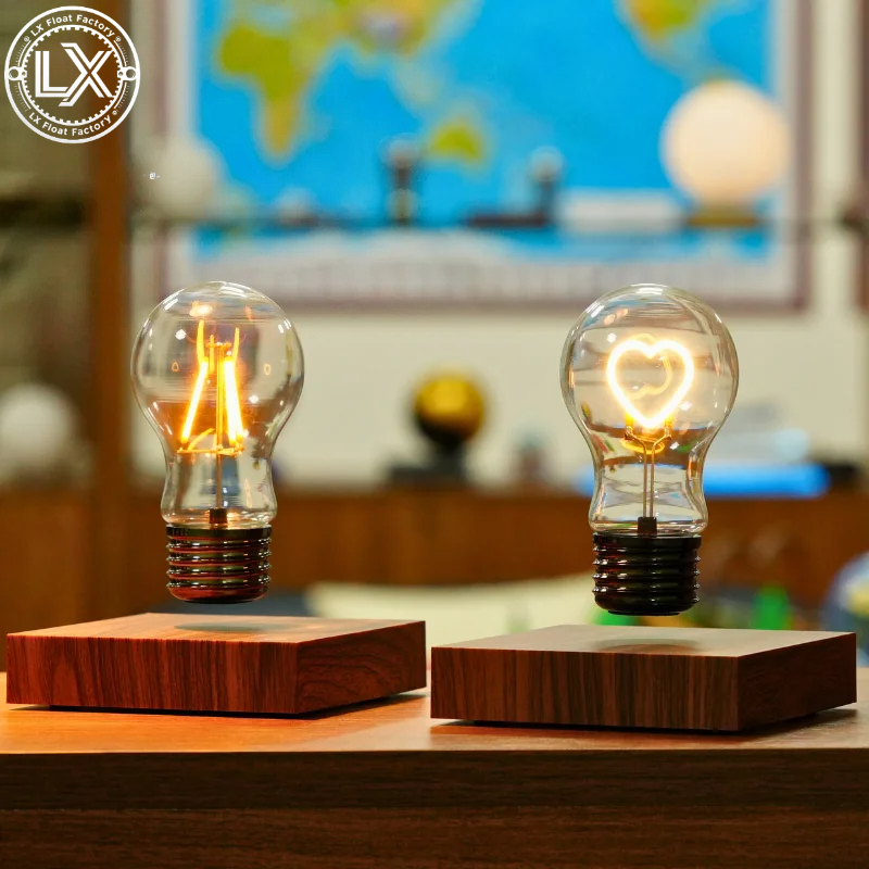 자석 부상 무선 LED 전구 데스크 램프, 특별한 선물 - Home Office Tech Gadgets 리뷰 및 가격