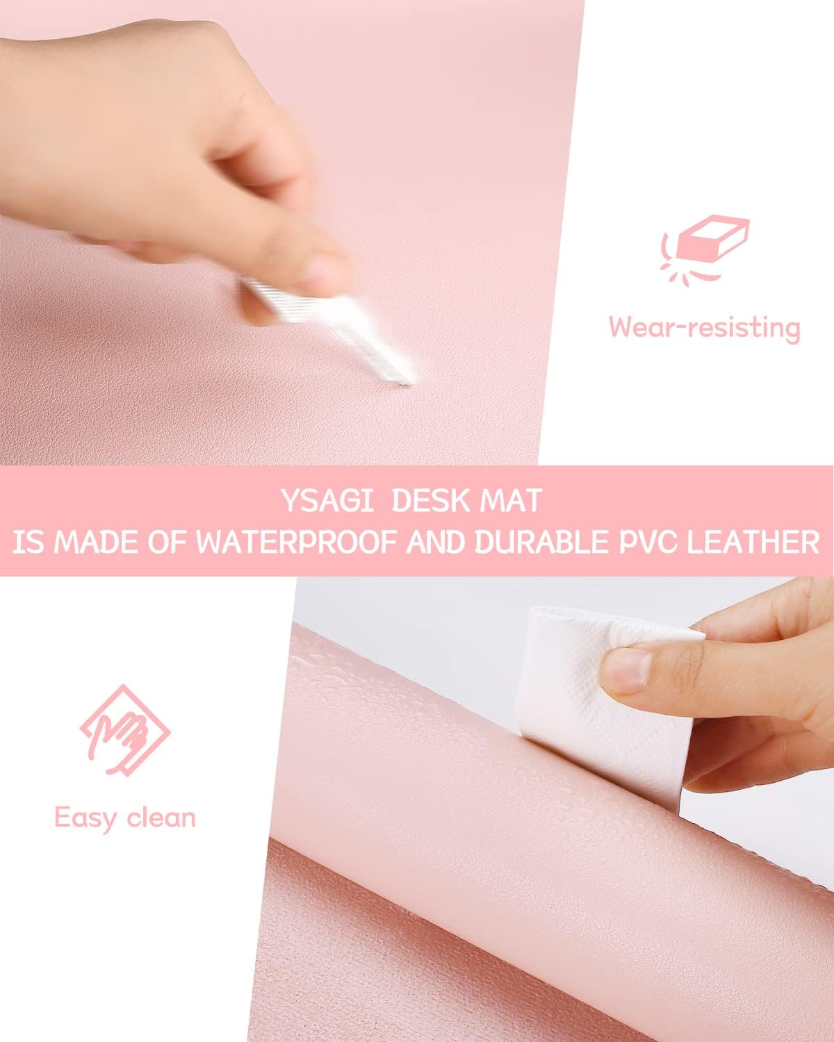 60X35CM 사무실 책상 패드, 방수 가죽 책상 보호 - Home Office Tech Gadgets 리뷰 및 가격