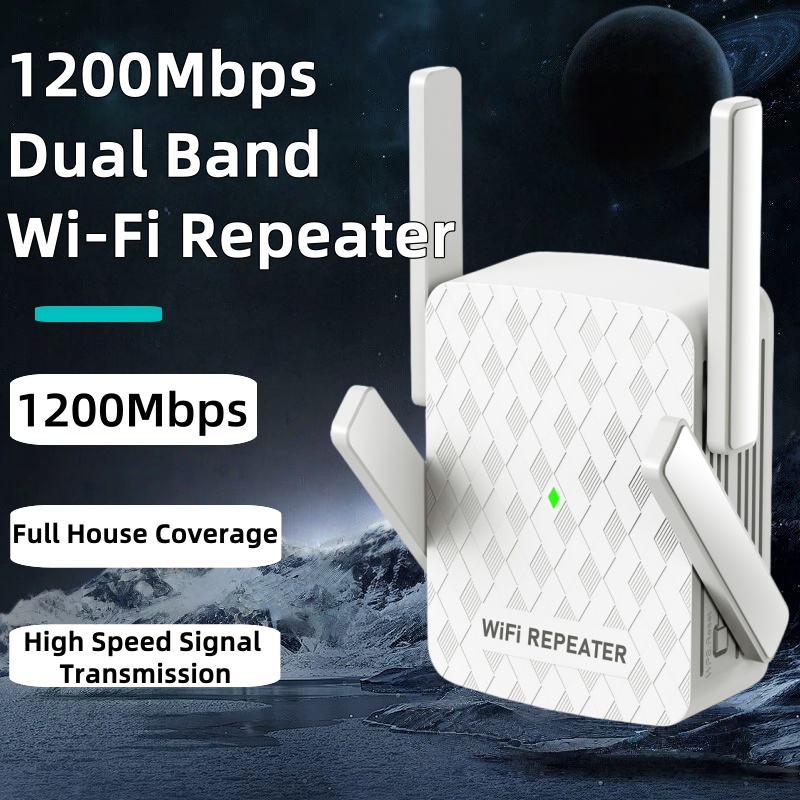 1200Mbps 무선 Wifi 익스텐더 Wifi 리피터 - Wifi Range Extender 리뷰 및 가격