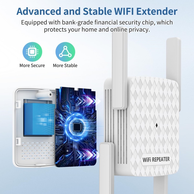 1200Mbps 무선 Wifi 익스텐더 Wifi 리피터 - Wifi Range Extender 리뷰 및 가격