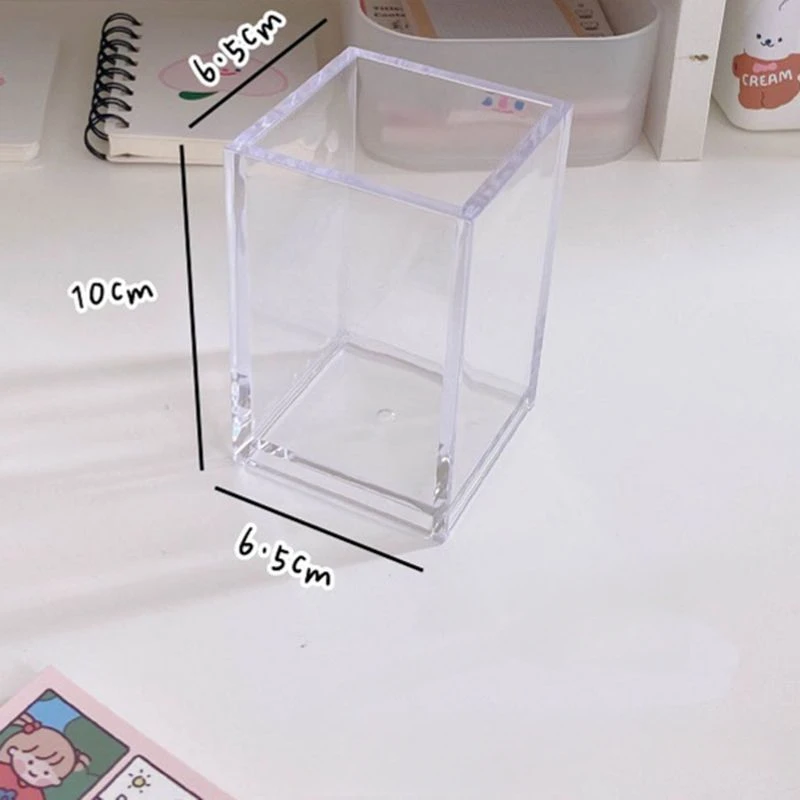 간단한 아크릴 투명 3 칸 펜꽂이 학생 데스크탑 정리함 - Home Office Tech Gadgets 리뷰 및 가격