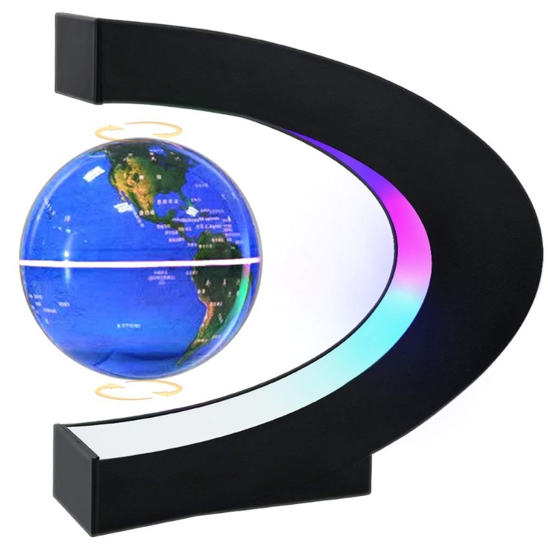 자석 공중부양 지구본 LED 무드등, 떠다니는 지구본  - Office Productivity Tech 리뷰 및 가격